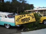 Highlight for Album: Gotelli's Speed shop and The Golden State Rods car club do a Saturday Get-together.