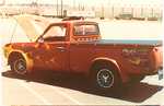 Crazy Datsun truck