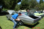 Gil's super cool 66 hemi Charger gets the judges attention at Spring Fling.