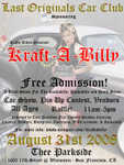 Kraft-a-billy car show has been RESCHEDULED for 9-28-2008