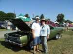 Tim and Phyllis at the 2007 Carlisle PA. all Mopar show.