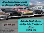 Flyer for the 4-19-2008 "Retirement car show" in Daly City, Ca.