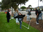 SSF Day in the Park, 2004. Just setting up the tent