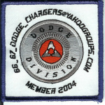 Hemi Gil's Charger club patch.