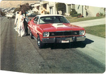 My first Mopar, before it was black. Hey sidepipes were in back then.